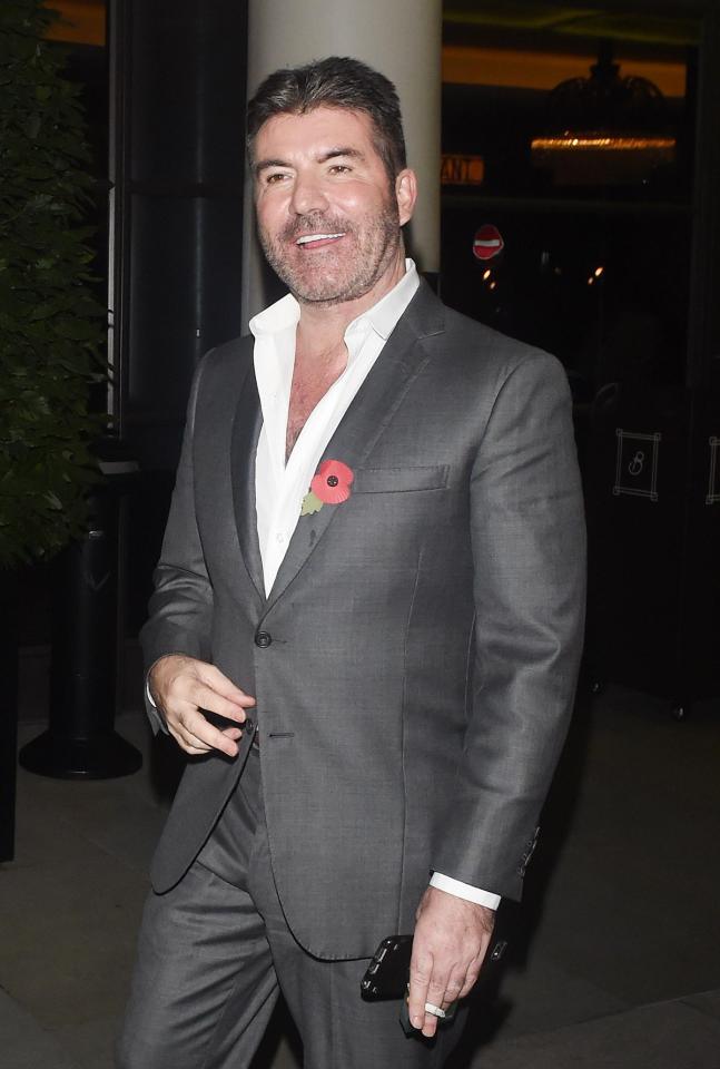  Simon Cowell pictured at Beaumont House Hotel last year at do with X Factor judges