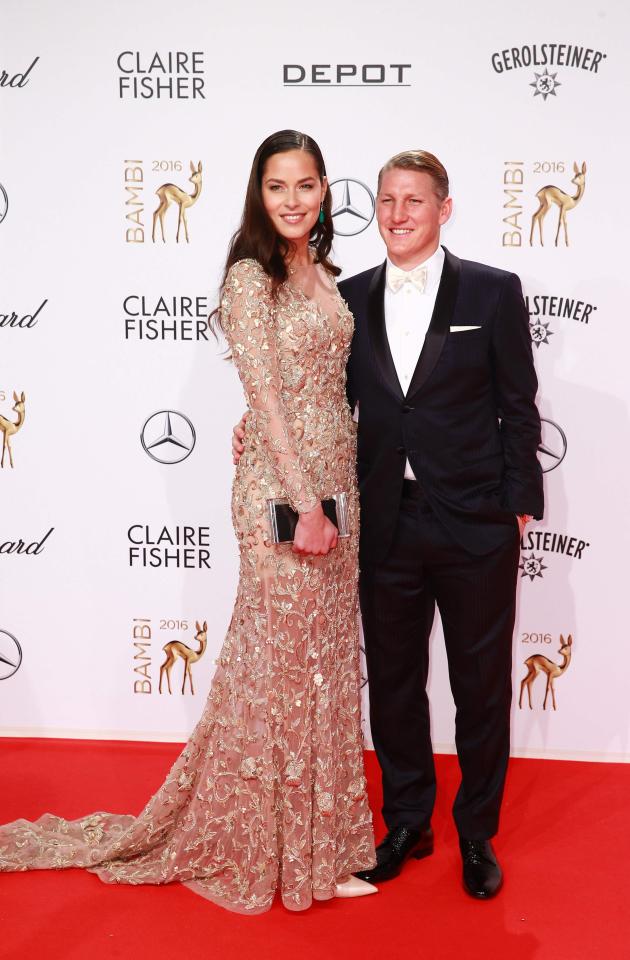 Bastian Schweinsteiger is married to tennis ace Ana Ivanovic