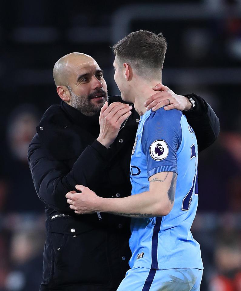  John Stones has become on of Pep Guardiola's first names on the team-sheet