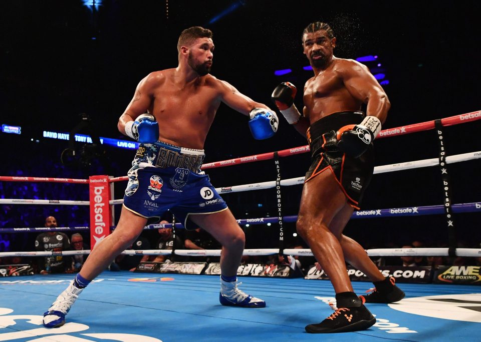  Tony Bellew stunned fellow Brit David Haye and cannot resist a re-match