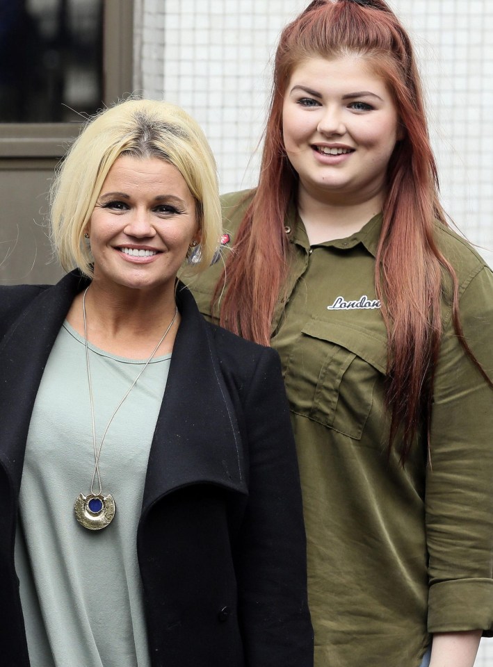 Kerry Katonas daughter Molly is settling in well with her grandparents in Ireland