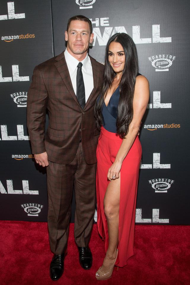  John Cena is engaged to fellow WWE superstar Nikki Bella