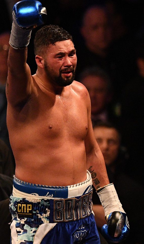  Tony Bellew bludgeoned his way to a shock victory over David Haye