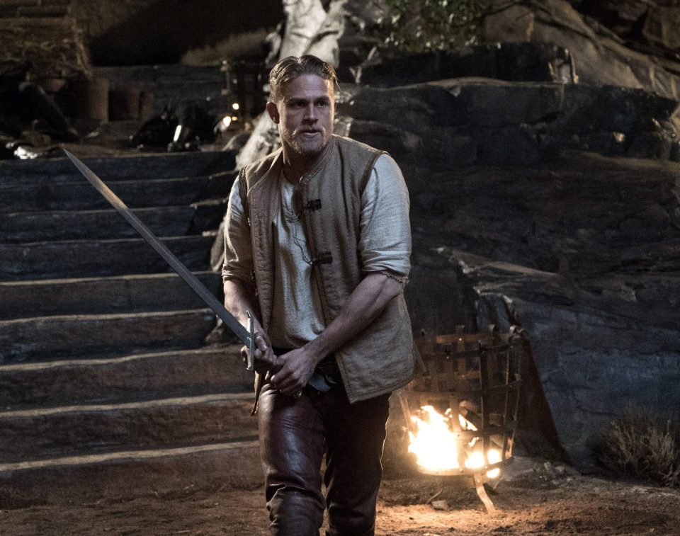  Charlie Hunnam stars in the 2017 film 'King Arthur, Legend Of The Sword'