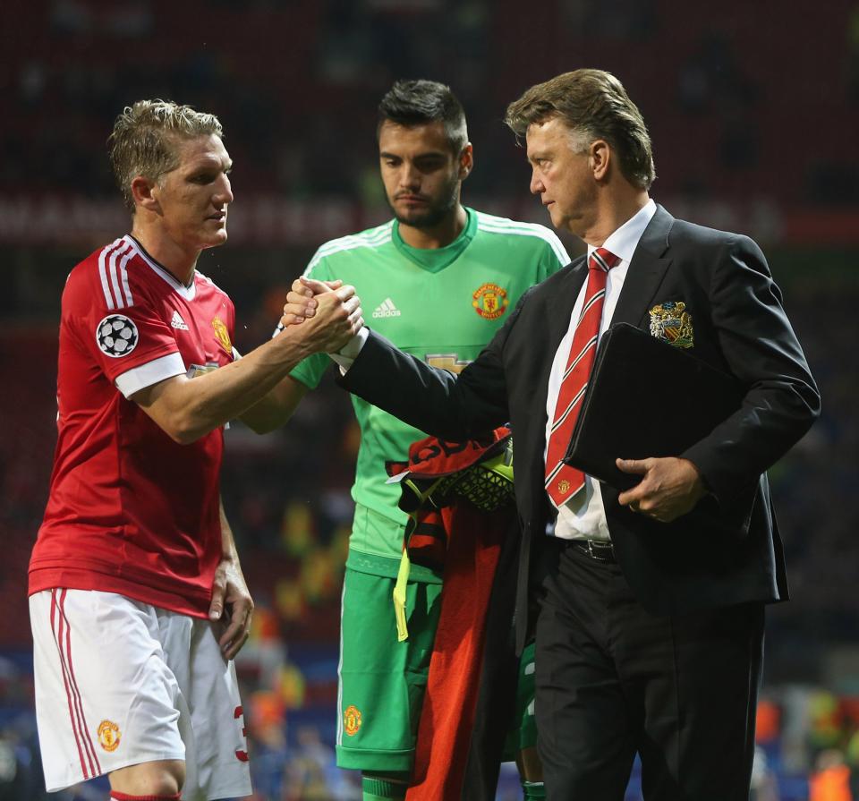 Bastian Schweinsteiger ended his horror spell at Man United in March