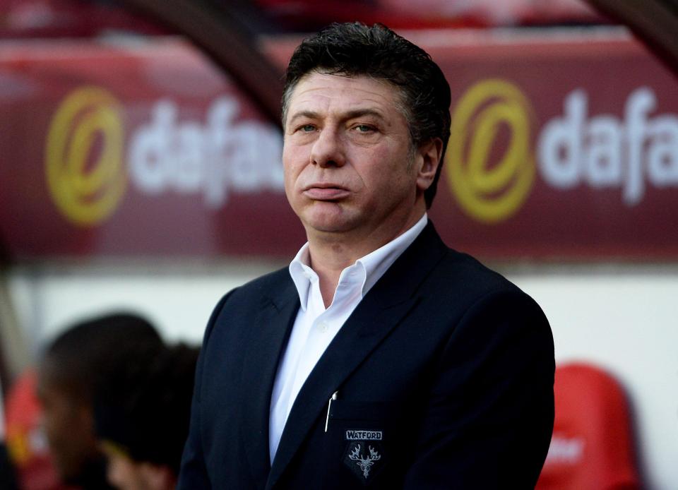  Walter Mazzarri spent just one season in England after managing Inter Milan and Napoli