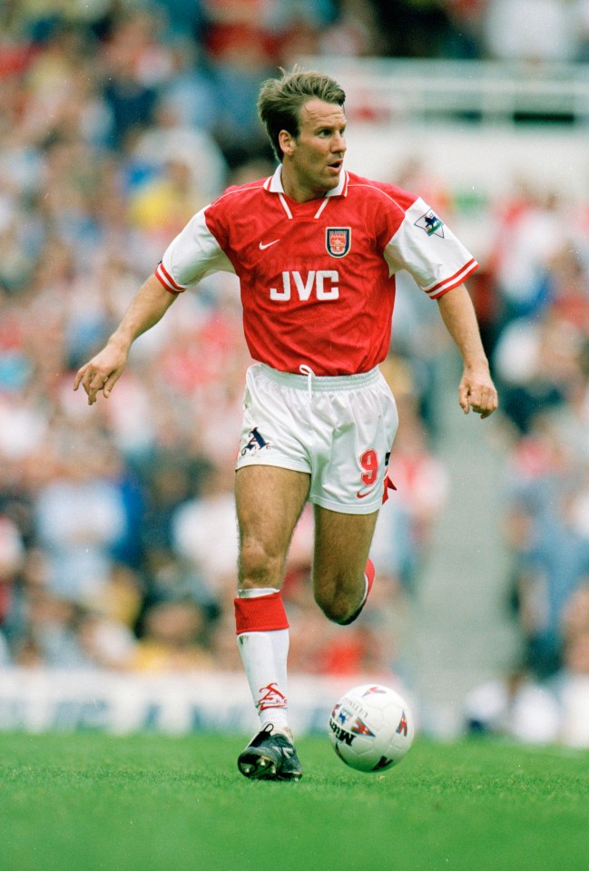 Paul Merson was a brilliant playmaker for Arsenal