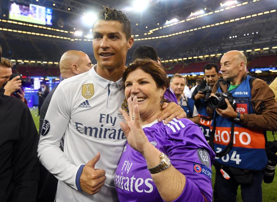  Cristiano Roanldo has revealed the heartache of having to leave his family to pursue his football dream