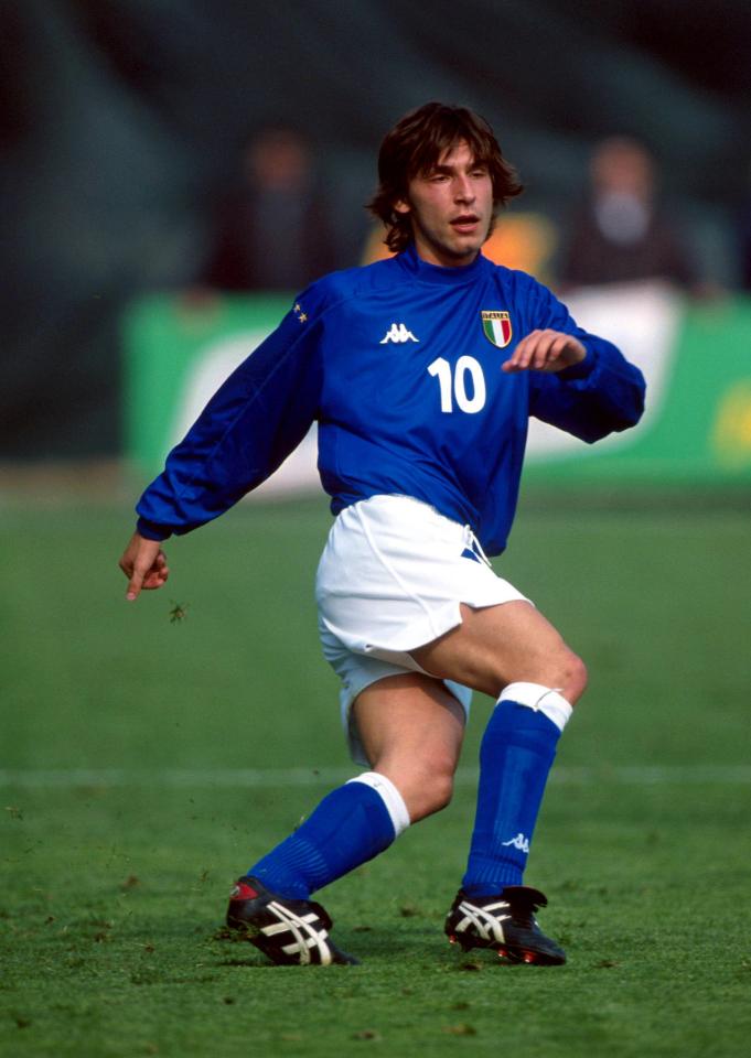  Andrea Pirlo has retired from football after 116 caps for Italy