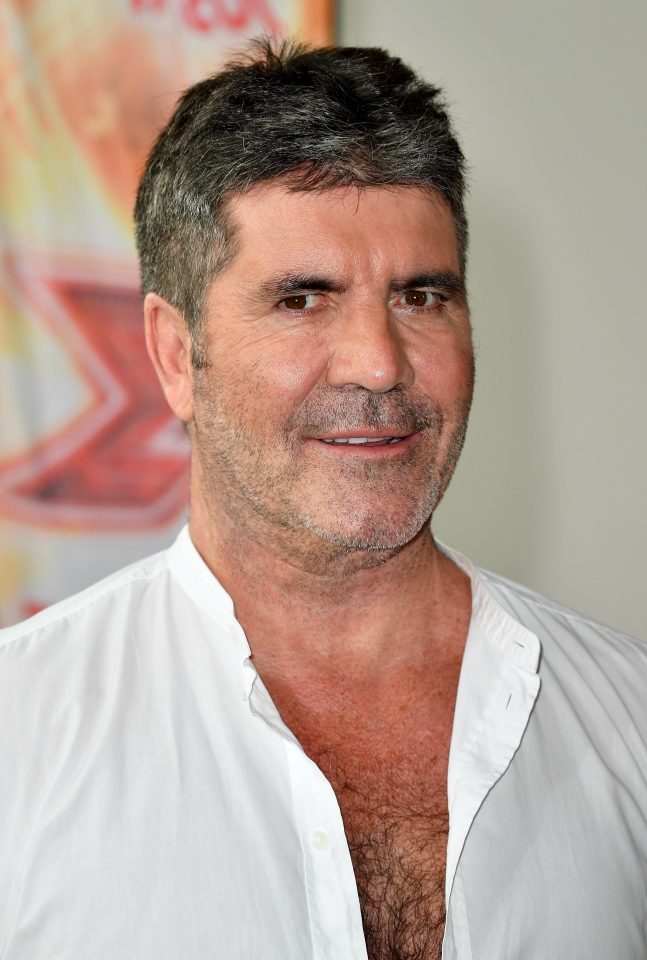  Simon Cowell missed an episode after falling down the stairs at his home