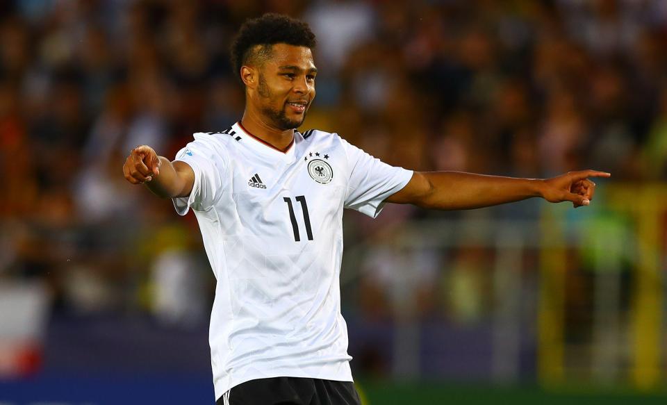  Serge Gnabry has become the latest player to sign up to the Common Goal project set up by Juan Mata