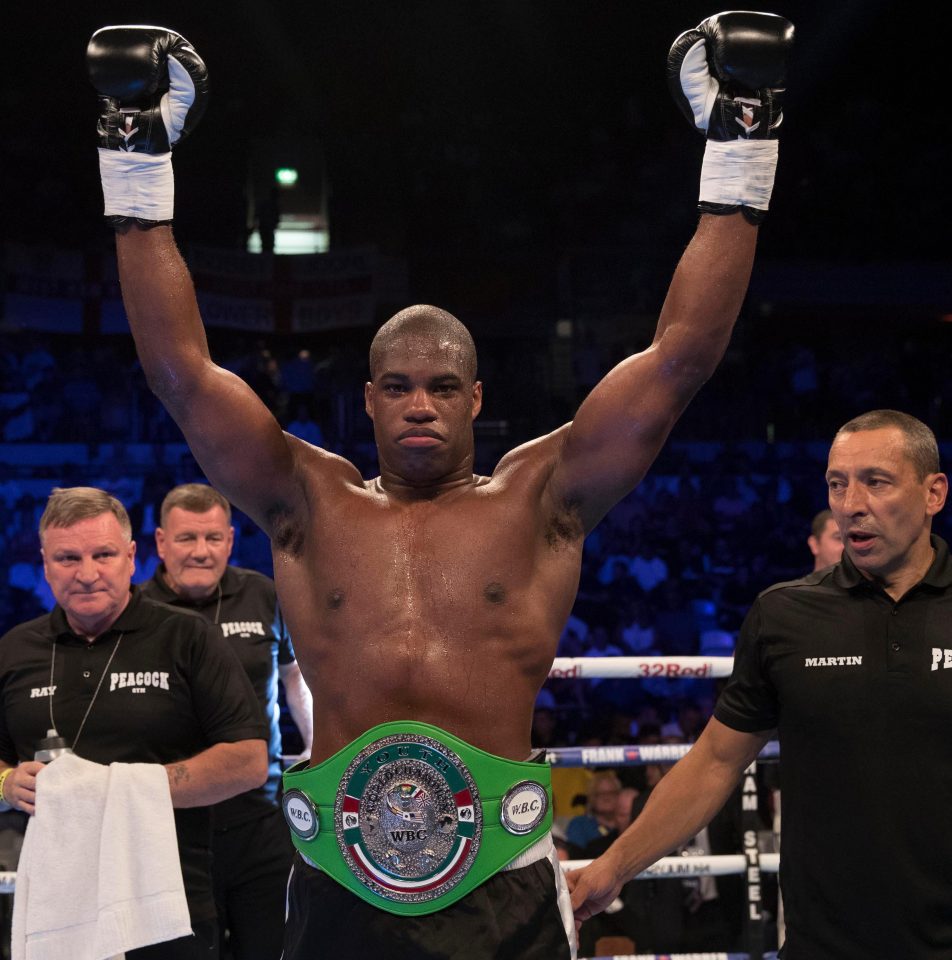  Daniel Dubois has been labelled as the best thing in British heavyweight boxing, according to his promoter Frank Warren