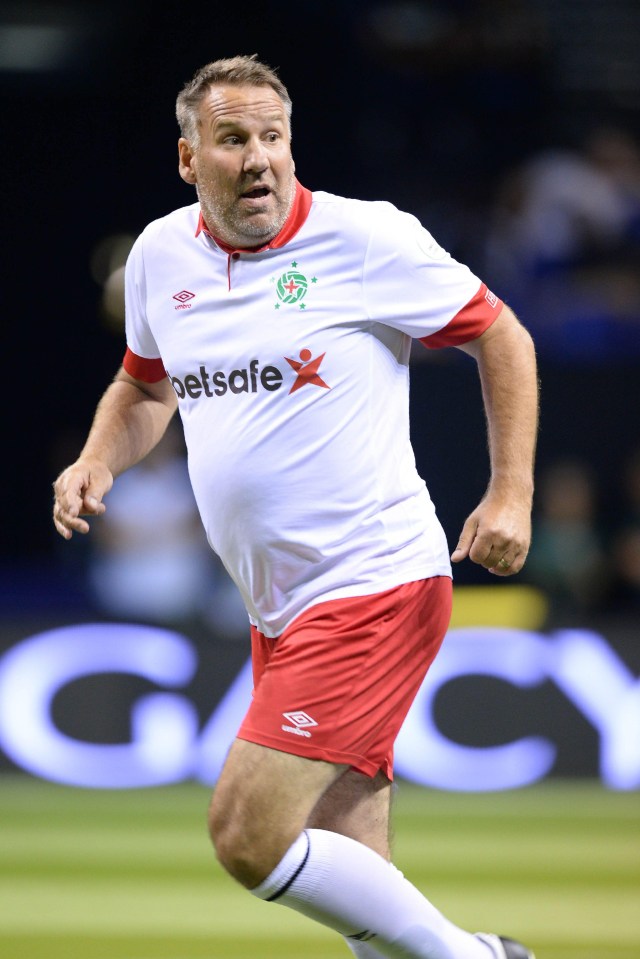 Paul Merson does not look in perfect shape but always had skill in abundance