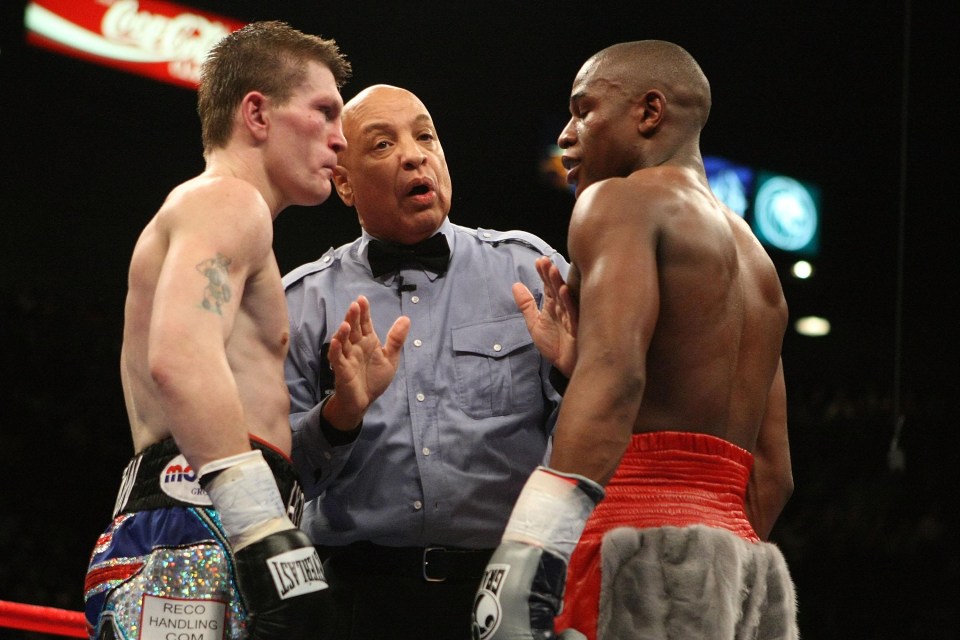 Ricky Hatton was on of the 50 brave men to try and fail to beat Floyd Mayweather