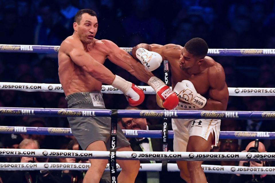 Anthony Joshua hasn't fought since his stunning win over Wladimir Klitschko in April