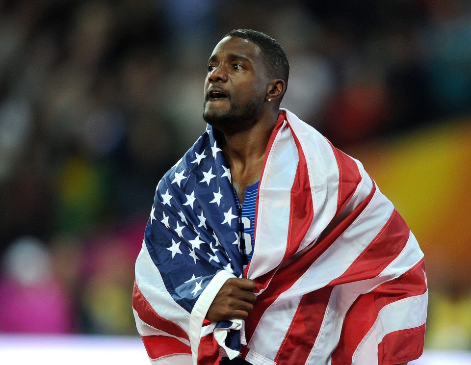 Justin Gatlin beat Usain Bolt in his swansong race, but was not received well by the London crowd