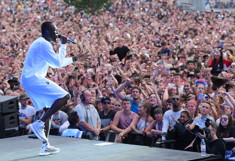 Stormzy at V Festival 2017