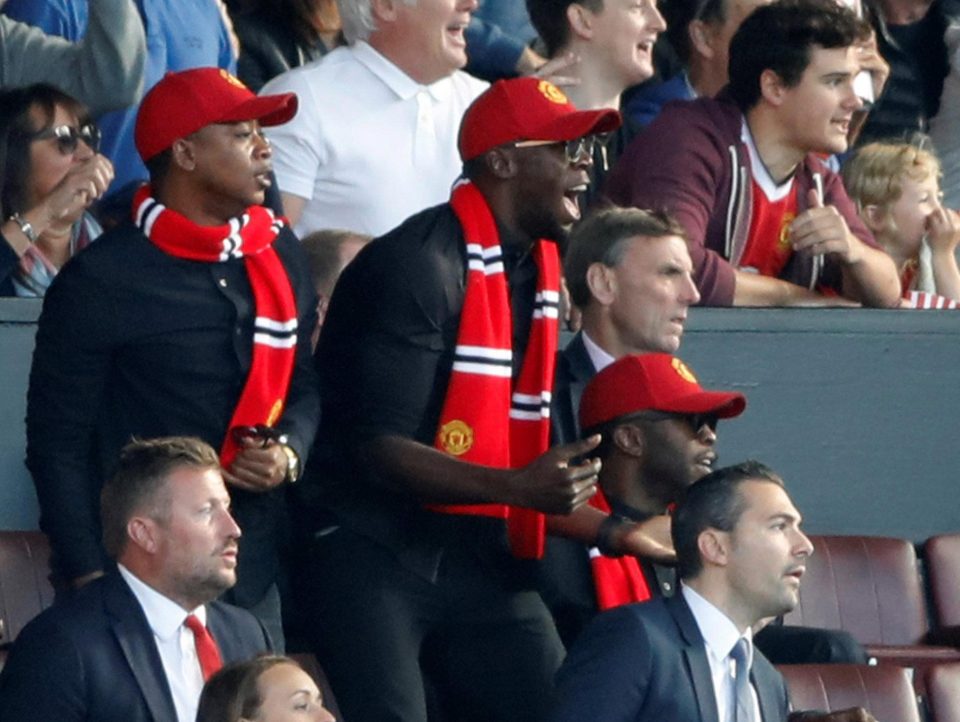 Bolt was spotted animatedly cheering on his beloved Manchester United earlier this season as he continues to make it known that he would like to swap his running spikes for football boots