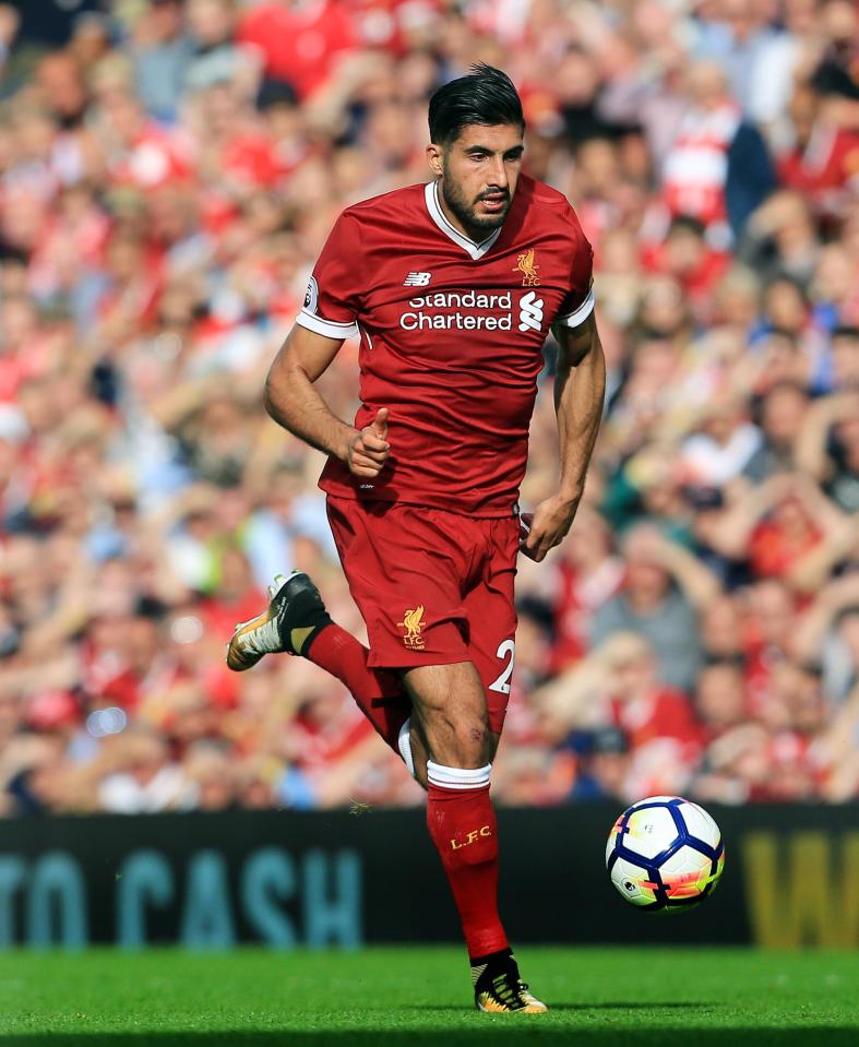  Emre Can joined Liverpool from Bayer Leverkusen in 2014