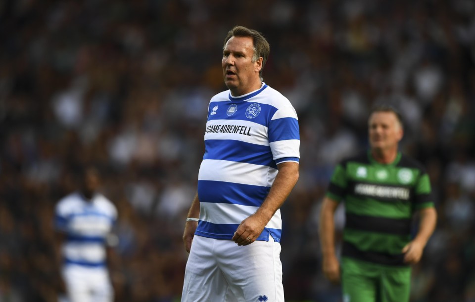 Arsenal hero Paul Merson played in the charity game for Grenfell