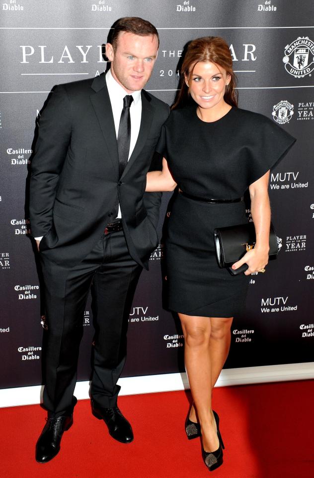  Rooney and his wife Coleen - who has been seen without her wedding ring on after the scandal