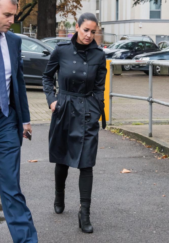  Kirsty Gallacher appearing at Slough Magistrates' Court last month