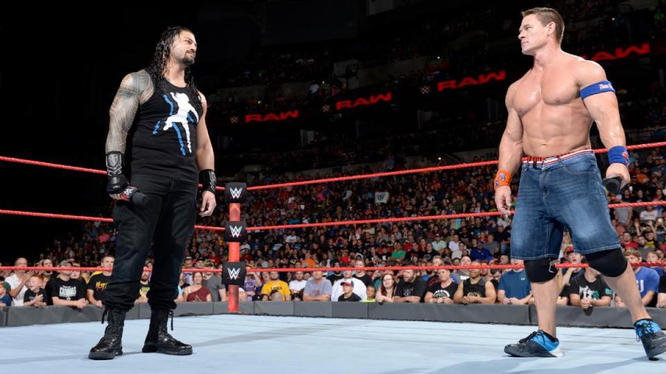  John Cena lost an epic battle to rising star Roman Reigns last month at No Mercy