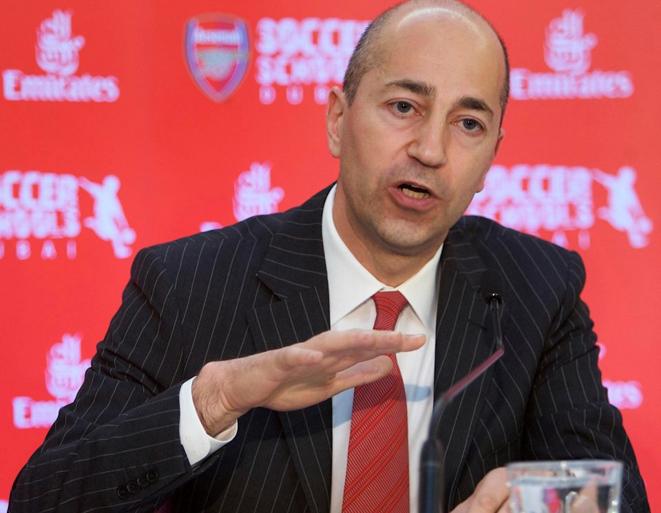  Ivan Gazidis claims emotion is getting in the way of facts - and Arsenal are actually over-achievers when you balance results with spending