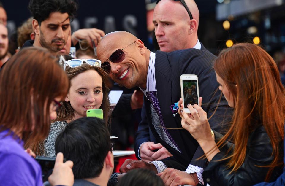  Film makers are desperate to have Dwayne Johnson in their movies