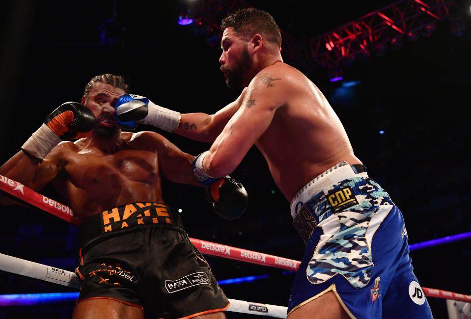  Tony Bellew and David Haye are set to step back into the ring on December 17