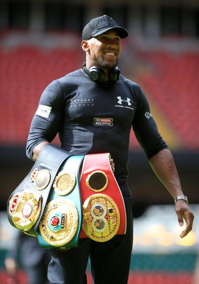 Anthony Joshua has a new opponent for next weekend's fight in Cardiff