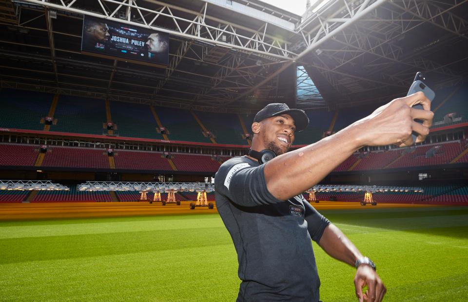 More than 75,000 tickets have been sold for Anthony Joshua's Cardiff fight