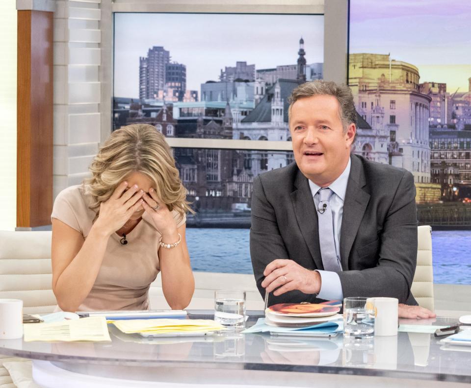  Charlotte's colleague Piers Morgan gave his seal of approval