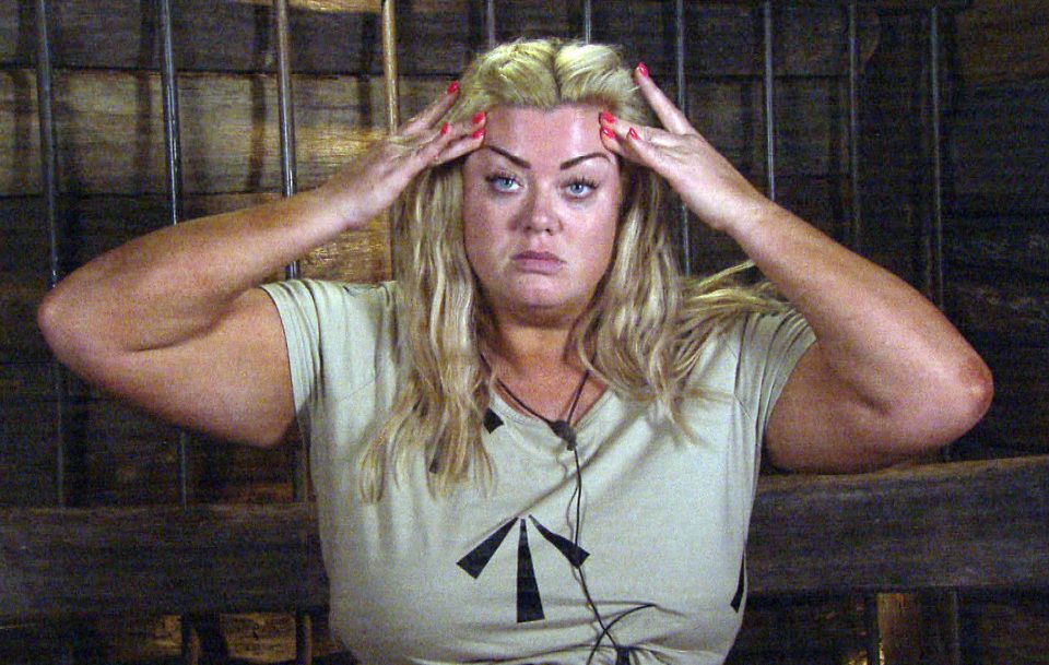  Gemma lasted three days of meltdowns when she appeared on I'm A Celebrity in 2014