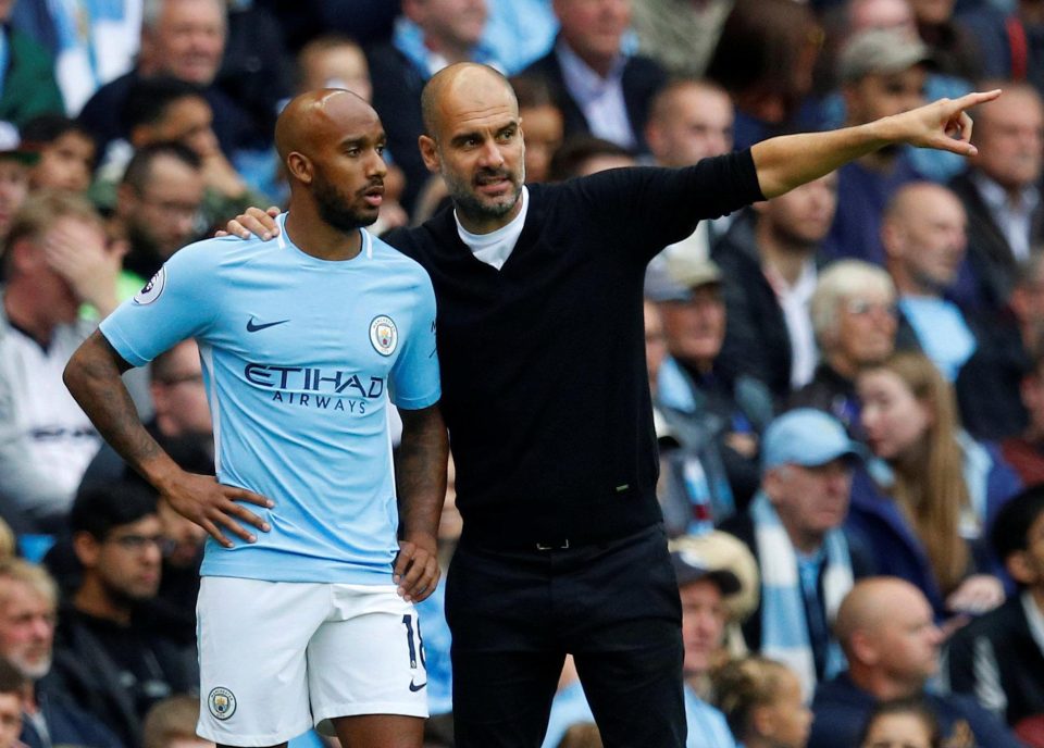  Fabian Delph has impressed Pep Guardiola this season and is in line for a new contract on increased terms