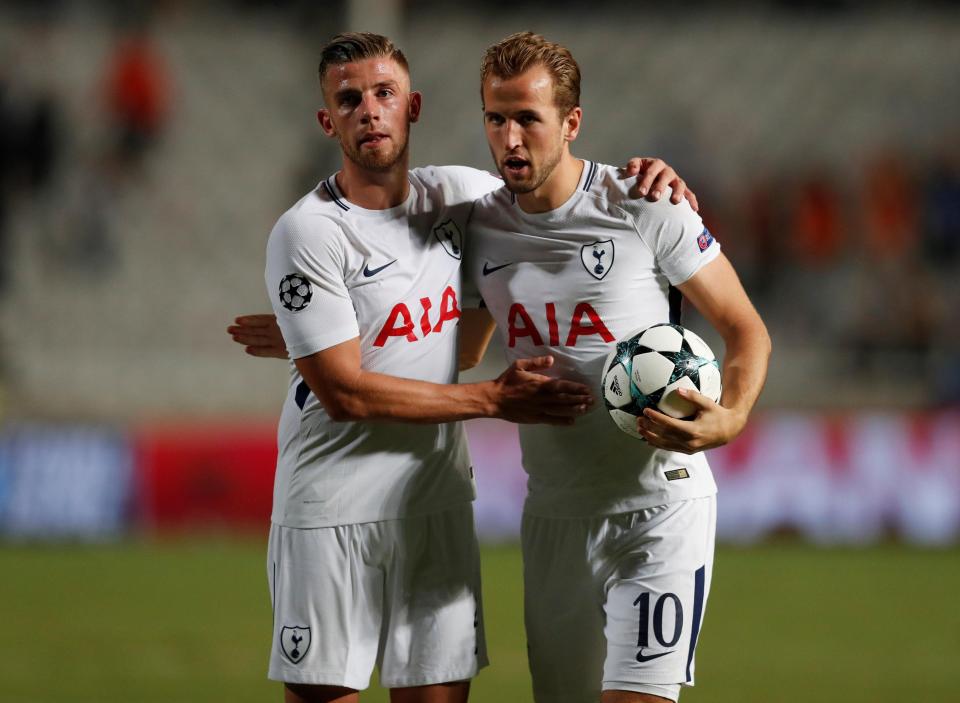 Toby Alderweireld earns less than half of star names such as Harry Kane