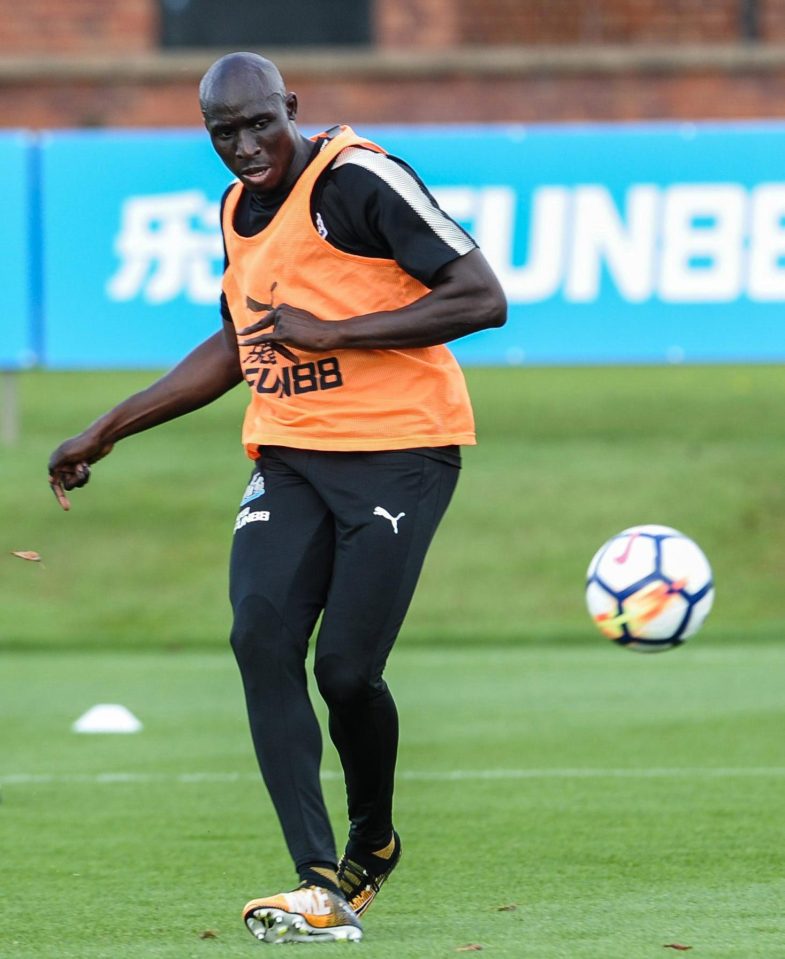 Mo Diame was one of the culprits as the pair had a training ground bust-up