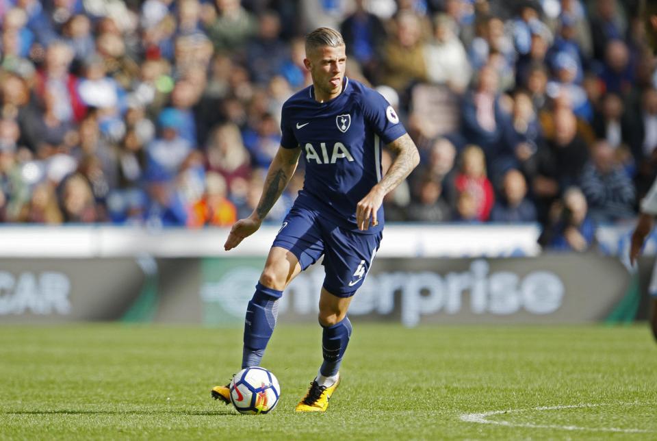 Toby Alderweireld is wanted by "eight" clubs, according to his agent