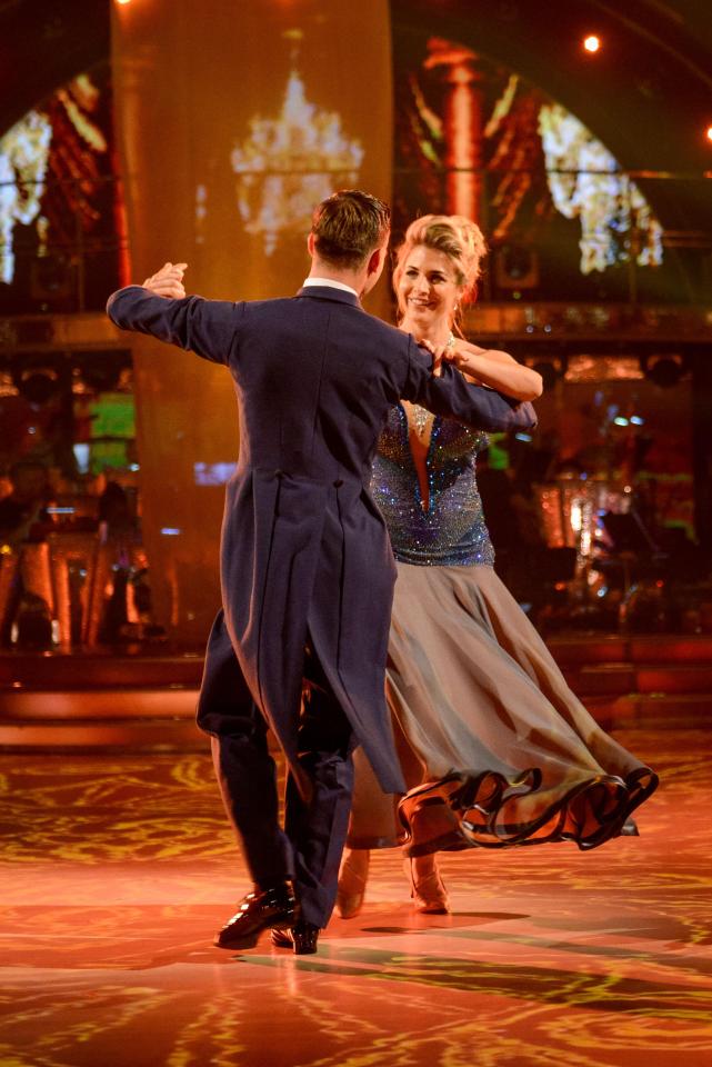  Gemma dances with Aljaz Skorjanec on Strictly Week Two