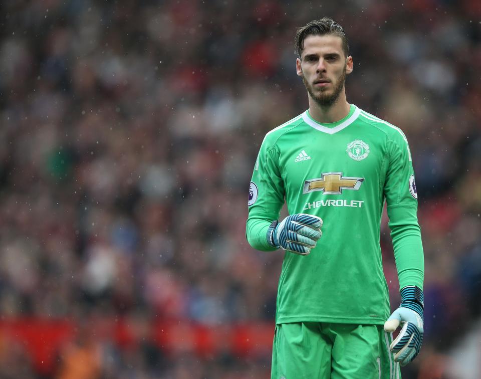  Old Trafford have a huge hero in goalkeeper David De Gea