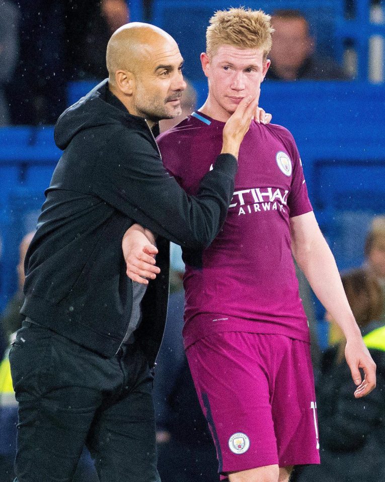  When De Bruyne scored against Chelsea there were no 'over the top' celebrations