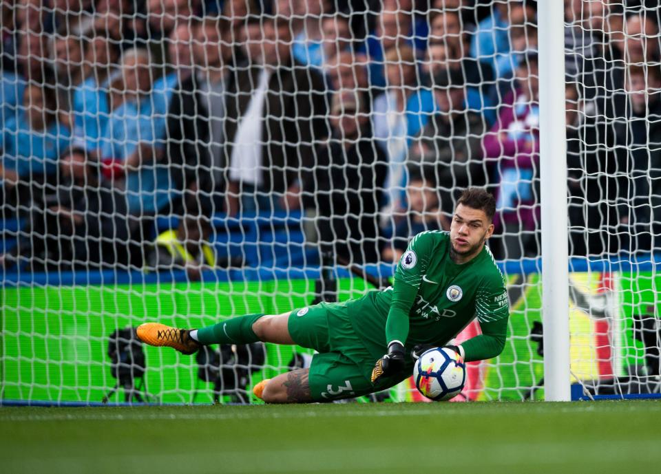 Man City goalkeeper Ederson is proving to be the real deal this season between the sticks