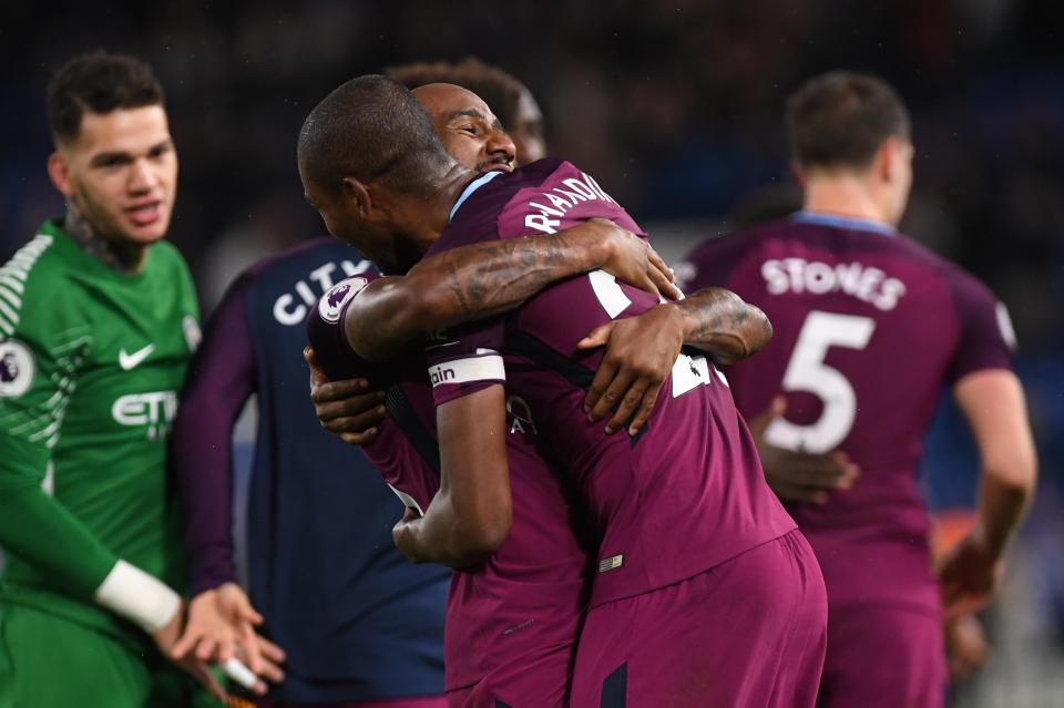 Man City won the most eagerly-anticipated game of the weekend 1-0 against Chelsea