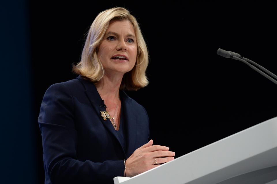  Education Secretary Justine Greening at the conference