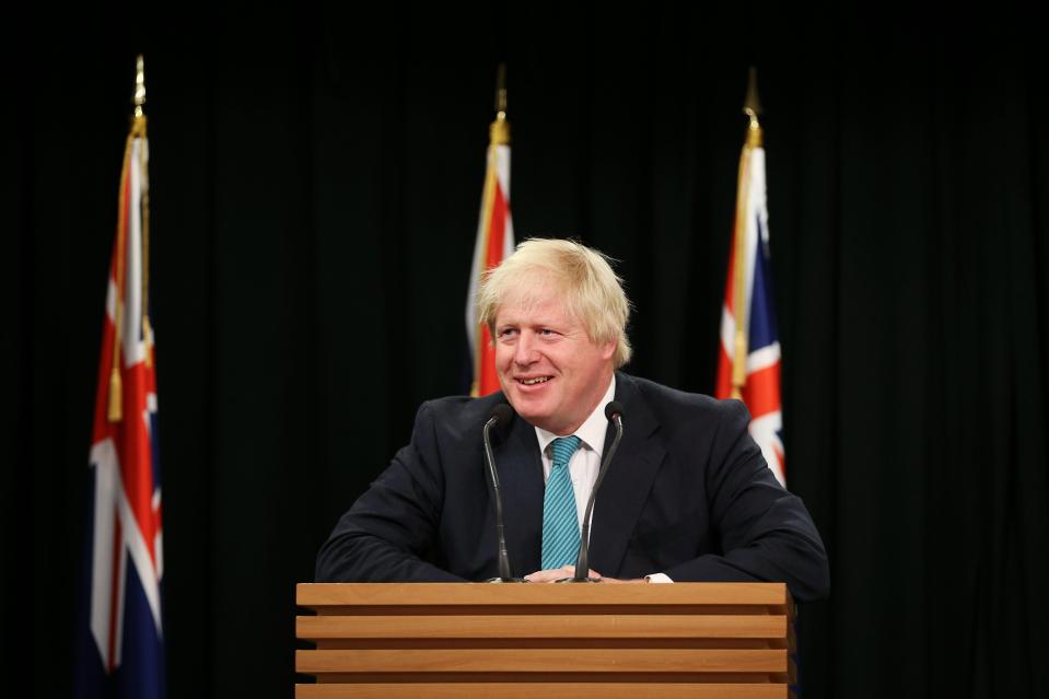  Boris Johnson urged Theresa May to keep the Brexit transition period to two years