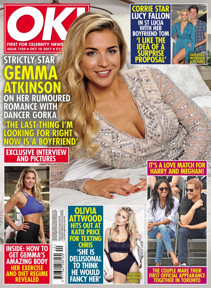  The new issue of OK! magazine is on sale now