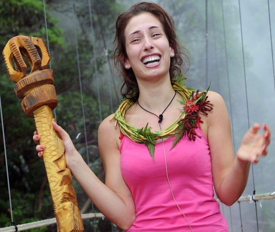  Stacey Solomon scooped the crown in 2010