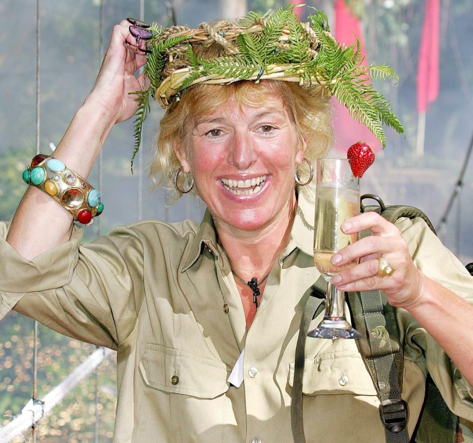  Carol Thatcher surprised everyone with her can-do attitude and won I'm A Celebrity 2005 as a result