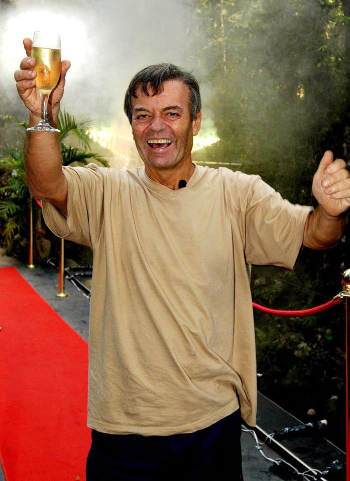  DJ Tony Blackburn was the first ever winner of the show as it launched in 2002