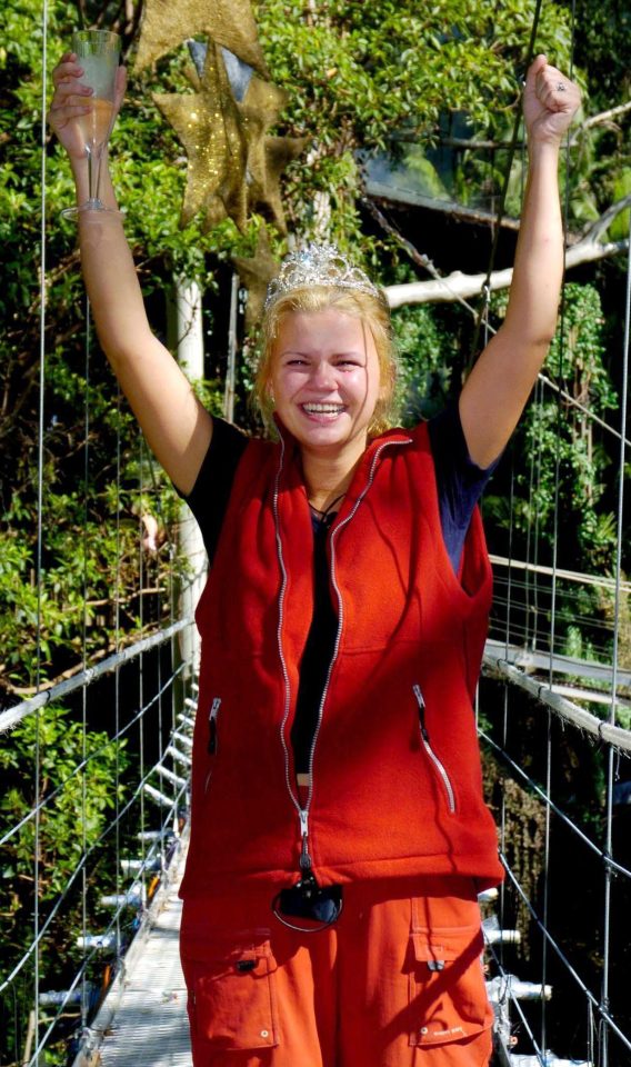  Kerry Katona won over a slew of new fans and became the jungles first queen